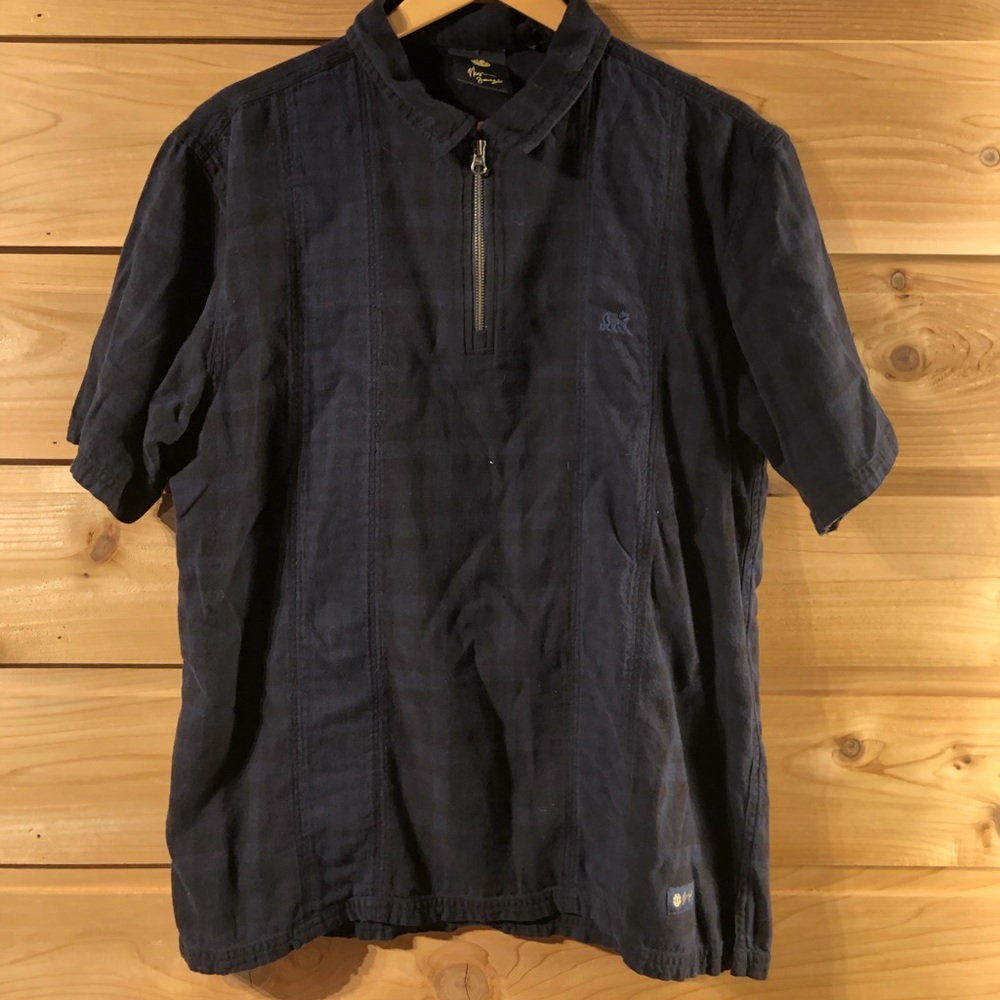 Element Collared quart-zip Shortsleeved tee